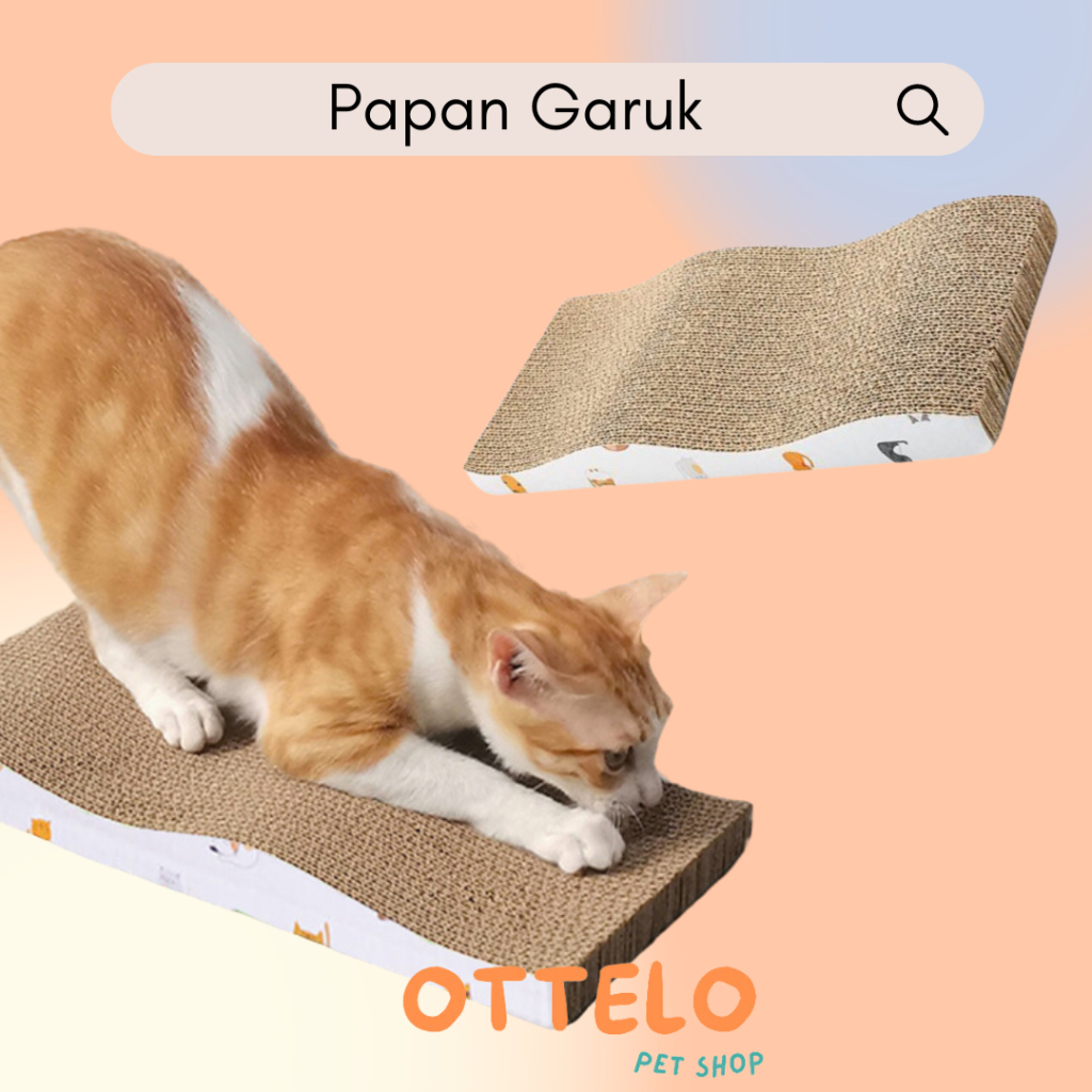 Papan Garuk Kucing Mainan Penggaruk Kucing / Scratching Pad