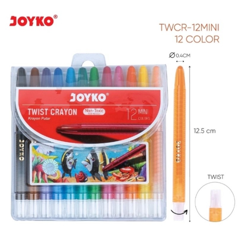 

Crayon Putar Mini 12W Joyko // Crayon Joyko