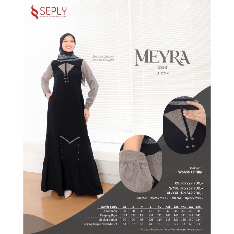 MEYRA 263 /SEPLY MEYRA 263 /GAMIS SEPLY MEYRA 263 /GAMIS SEPLY TERBARU 2024 /COD