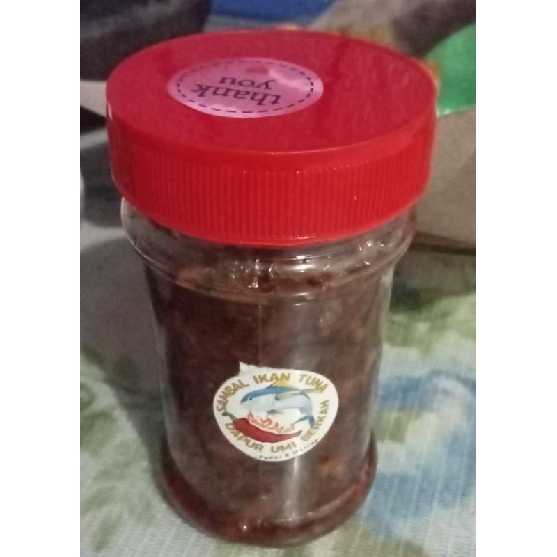 

Sambal Ikan Tuna Buatan Rumahan BB:600ml