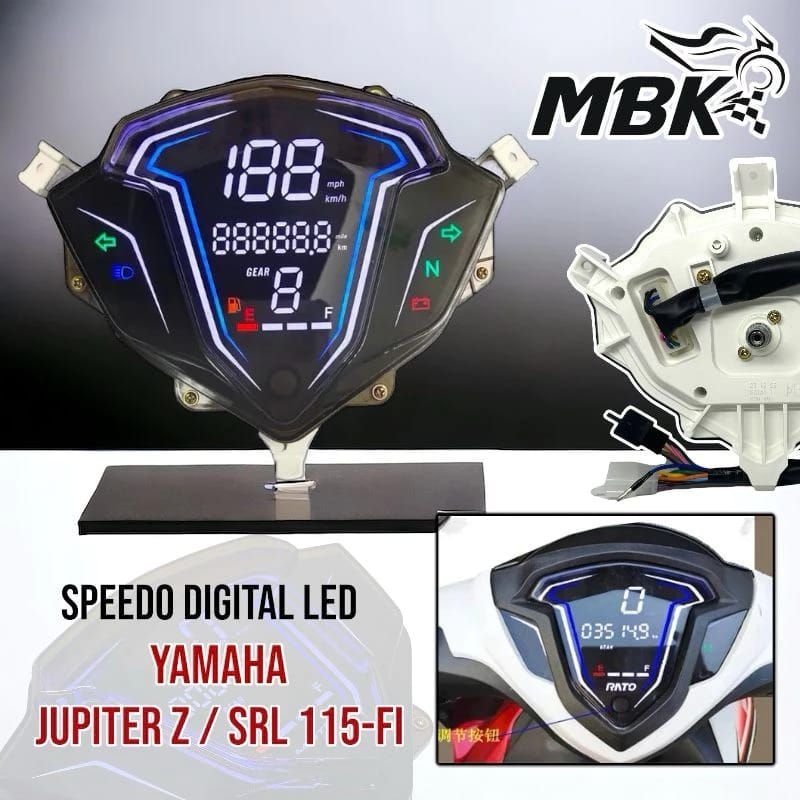 Speedometer Speedo Meter Spido Meter Speedo Meter Kilometer Assy Digital Jupiter Z1 ALL semua