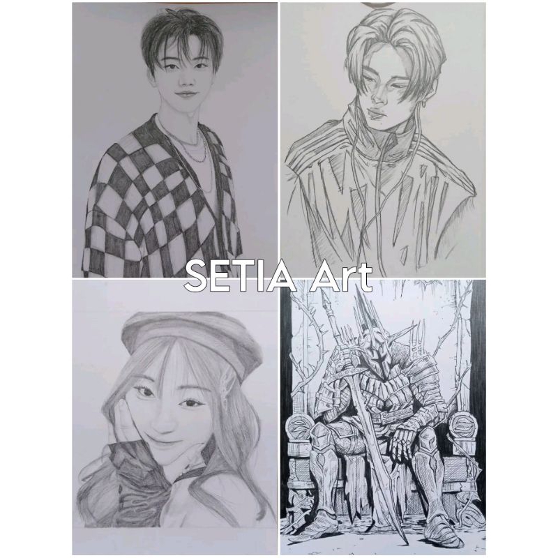 

GAMBAR/SKETSA/LUKISAN A5 /A4/A3 (tidak warna) PO Costom