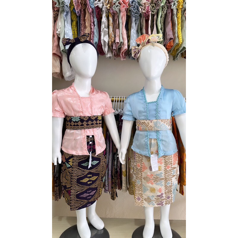 Kebaya Payet Enza Silk (Kebaya anak perempuan)| EVSTORE BALI