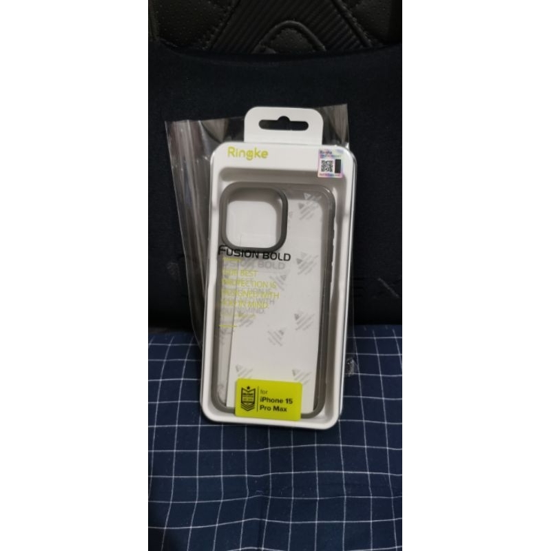 Case IPHONE 15 PRO MAX RINGKE FUSION BOLD, GREY