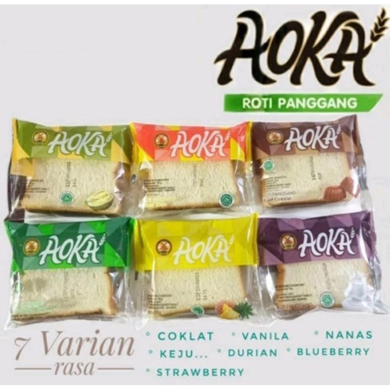 Promo Murah Roti Aoka |Roti Panggang aoka | Roti Gulung Aoka | Momoitaro