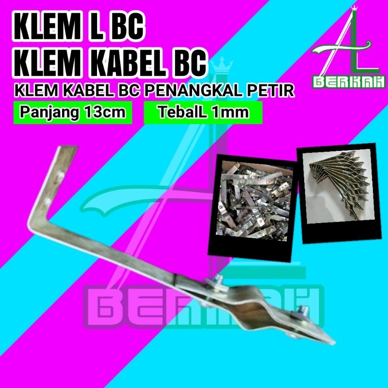 Klem L Bc Klem Kabel Bc Penangkal Petir Klem Kabel Grounding