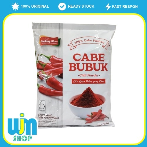 

Cooking Master Cabe bubuk Pedas 500gr