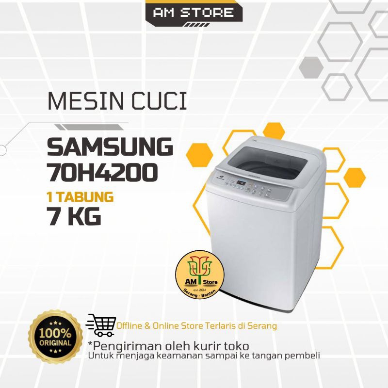 Mesin Cuci SAMSUNG 70H4200 7kg  (1 Tabung)