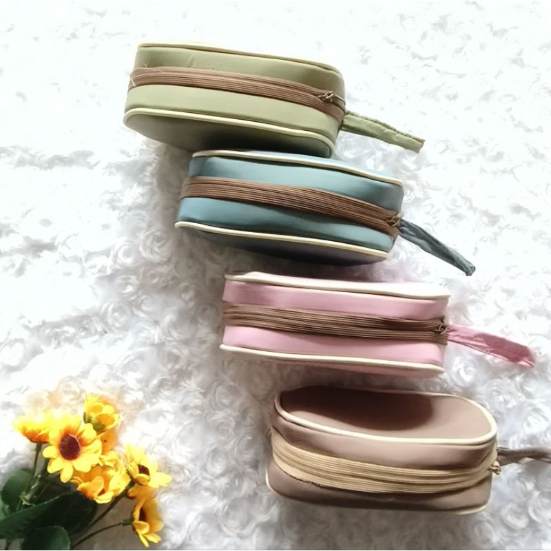 Mukena Traveling Polos Mini Pouch Parasut