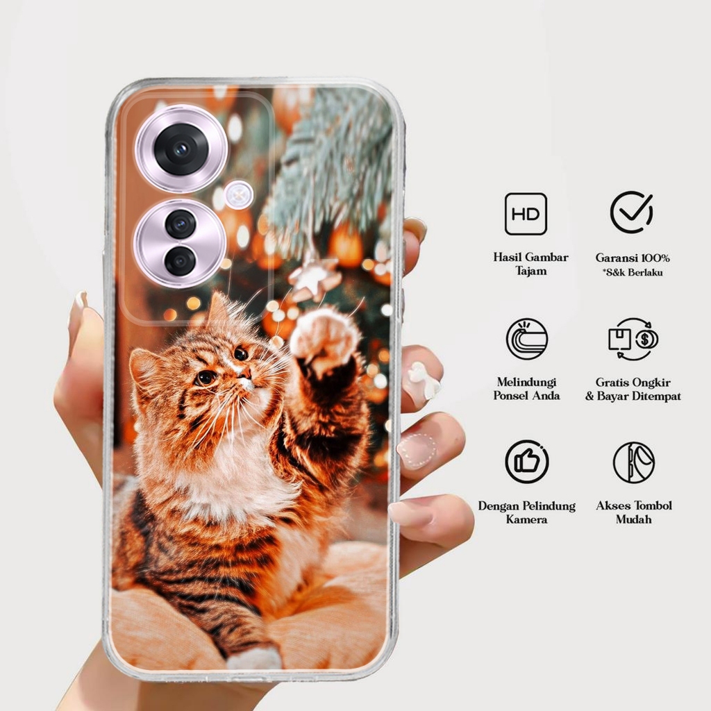 CASE OPPO RENO 11F 5G - Casing OPPO RENO 11F 5G Terbaru AERO STORE [ MOTIF 40 ] Silikon - Case Hp OP
