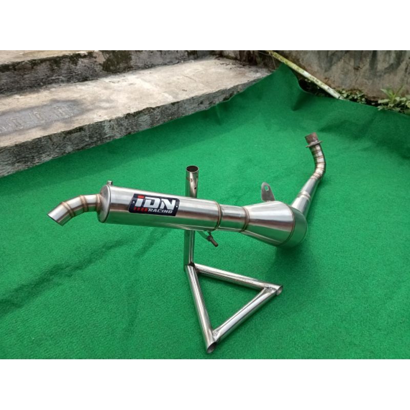 KNALPOT FIZ R KOLONG COBRA FULL STENLIS ORIGINAL IDN RACING