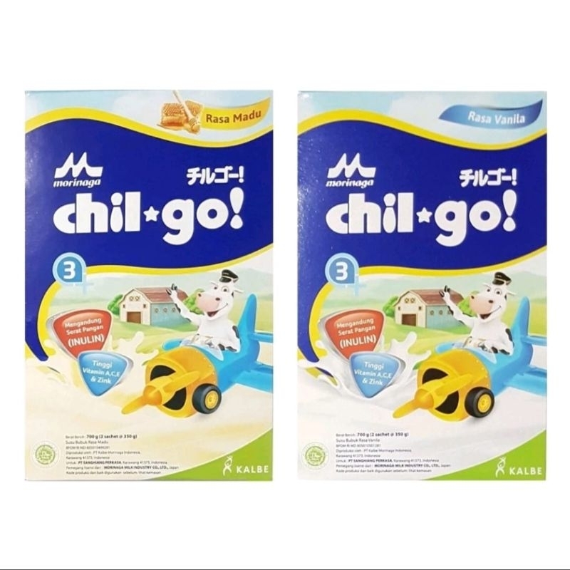 Morinaga Chil Go 3+ Rasa Vanila 700gr