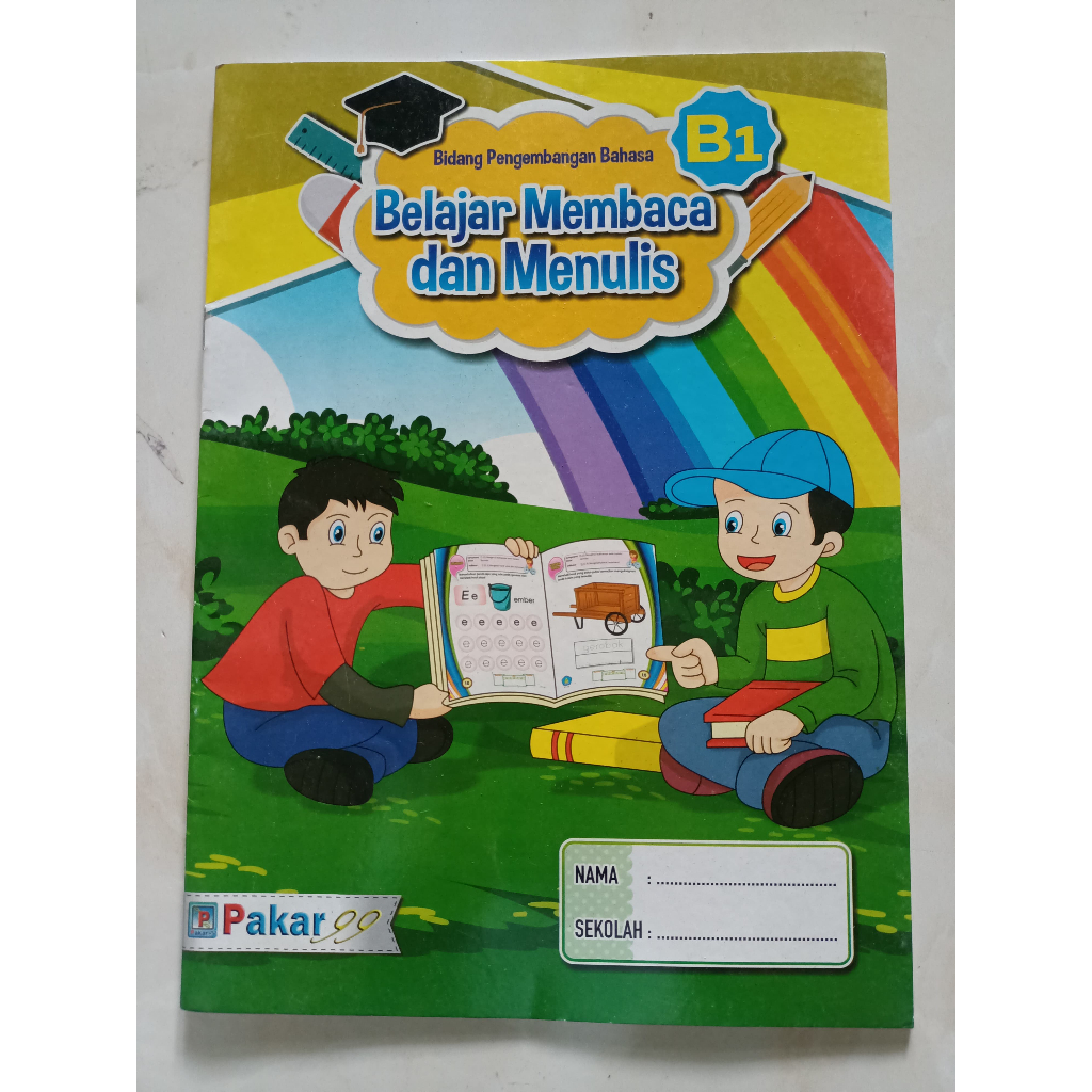 

Buku Pengembangan untuk TK B Semester 1: Belajar Membaca dan Menulis