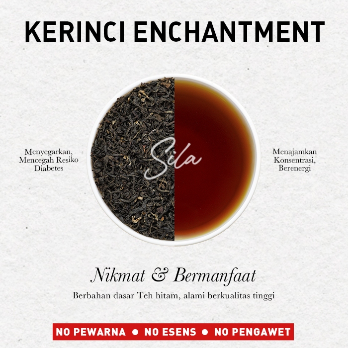 

Sila - Kerinci Enchantment - Daily Gourmet - Premium Pure Tea - Bulk Loose Tea - Teh Premium - Black Tea