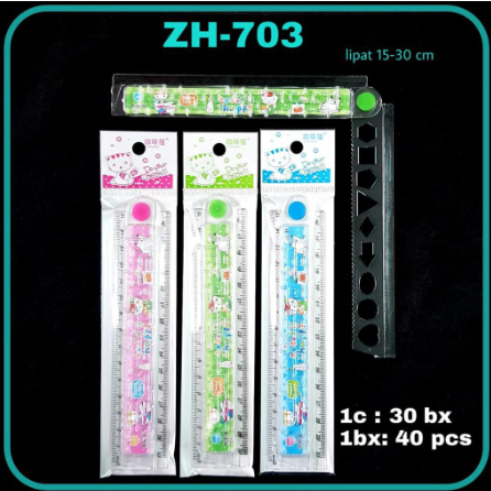 

Penggaris Lipat 30 cm ZH-703