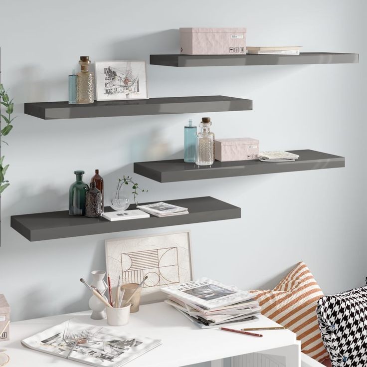 RAK AMBALAN DINDING MODEL MELAYANG HIASAN MODERN