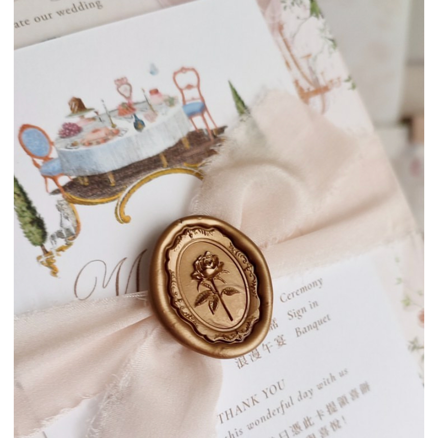 

CORIN - 1 Pcs Wax Seal Sticker Undangan WAXSEALCOIN Vintage / Tanpa Minimum / 1 Pcs/ Termasuk Double tape / Lilin Wax Seal Vintage