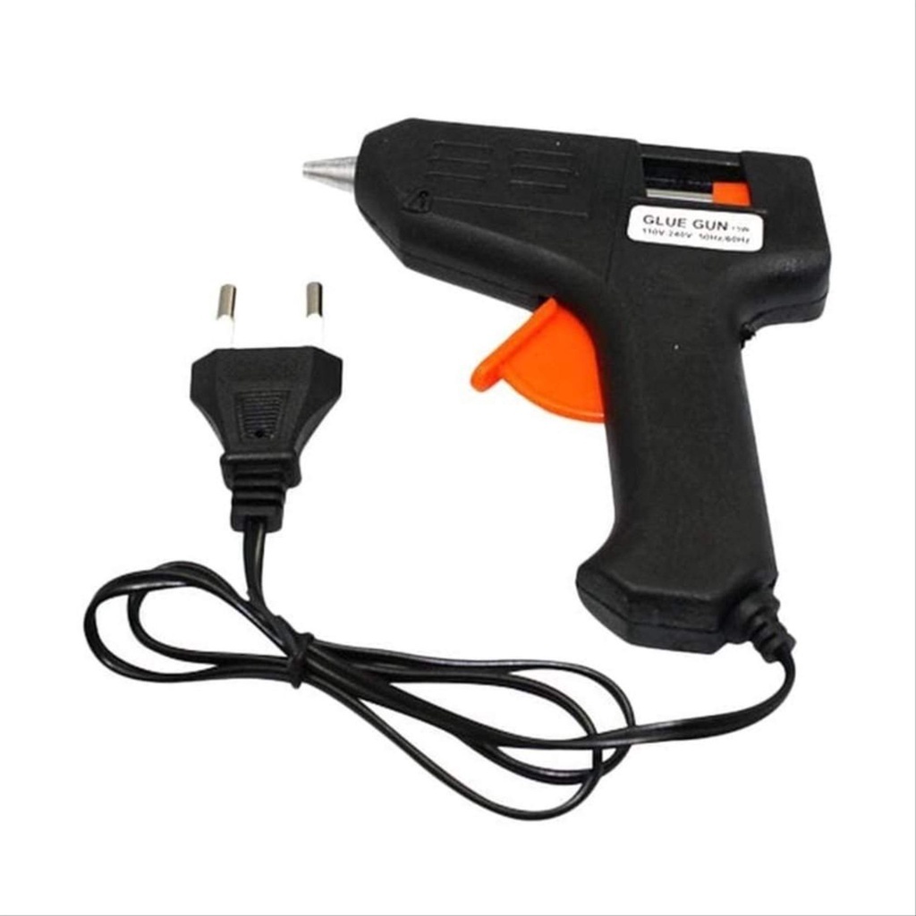 

Alat Lem Tembak Hitam Glue Gun Mini 20W