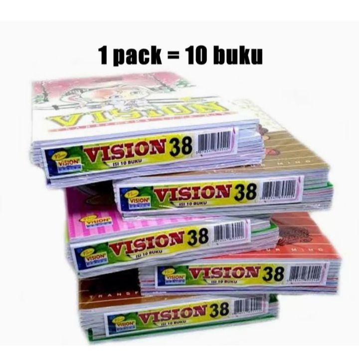 

Buku Tulis VISION 38 lembar [ ATK GALERY ]