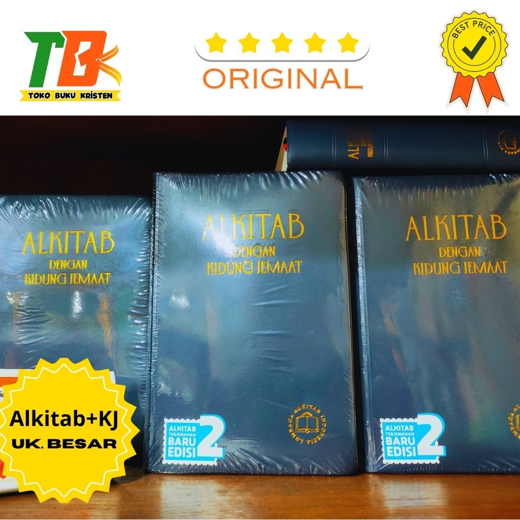 Alkitab Besar Biasa TB2  062 Ti dan Kidung Jemaat - Original