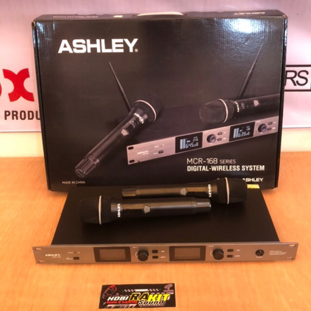 MICROPHONE ASHLEY MCR -168 WIRELESS PROFESIONAL
