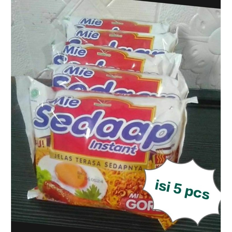 

Mie Sedaap Goreng isi 5 pcs mie instan