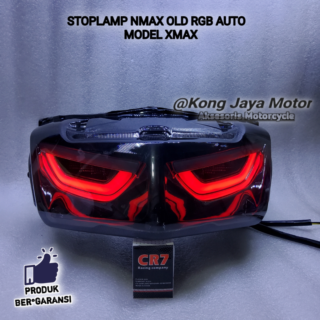 Stoplamp nmax old 2015 2019 RGB Lampu Belakang Nmax old Cr7 XCASE RGB