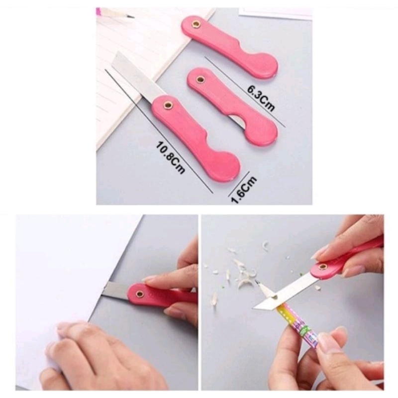 pisau lipat / pisau lipat mini / pisau serbaguna / cutter lipat