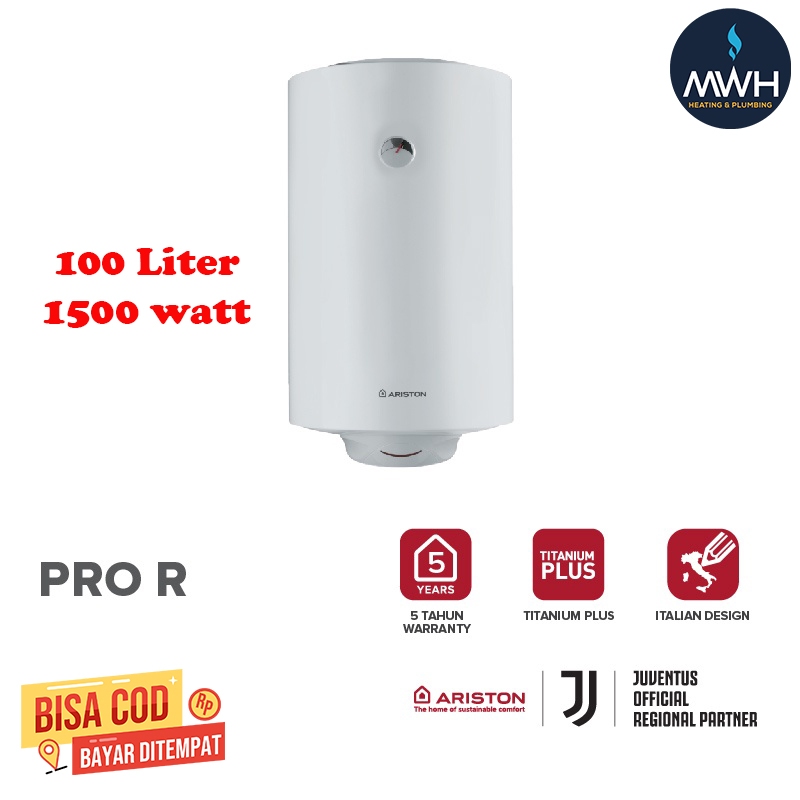 Water Heater Ariston Pro R 100 (100 liter)