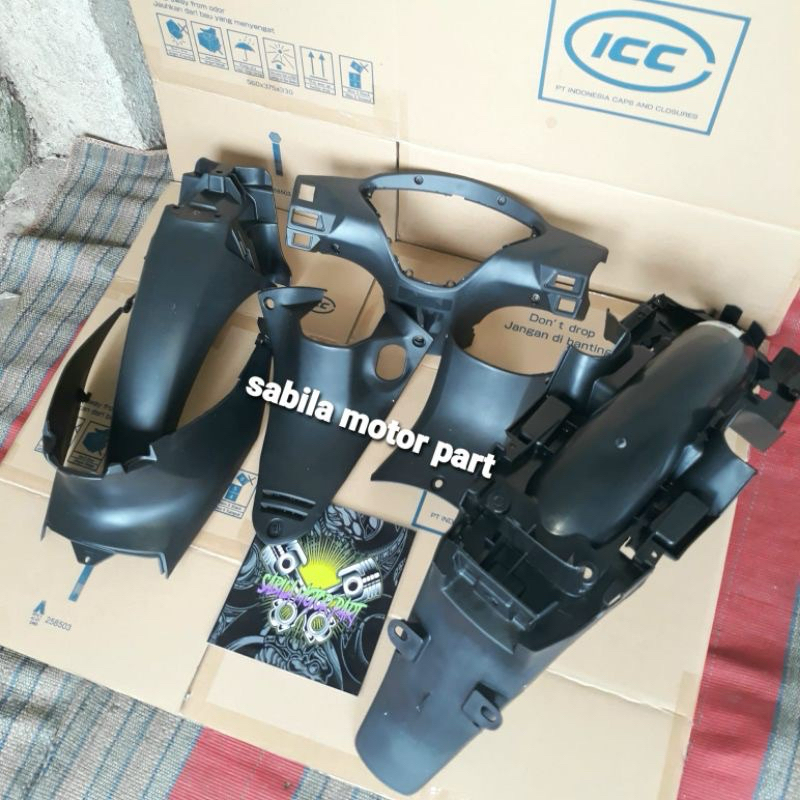 Cover Body Full Kasar Honda Supra X 125 R Batman Supra Old Tahun 2006 2007 2008 2009 2010 2011 2012 