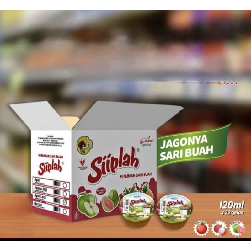 

Siiplah Minuman Sari Buah asli Kusuma Agrowisata kemasan 120ml