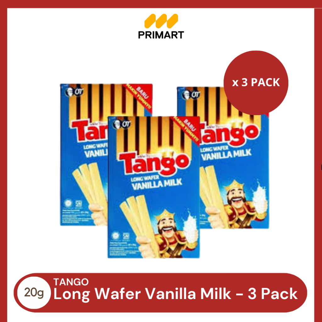 

Tango Long Wafer Vannila 20x5g - 3 Pack