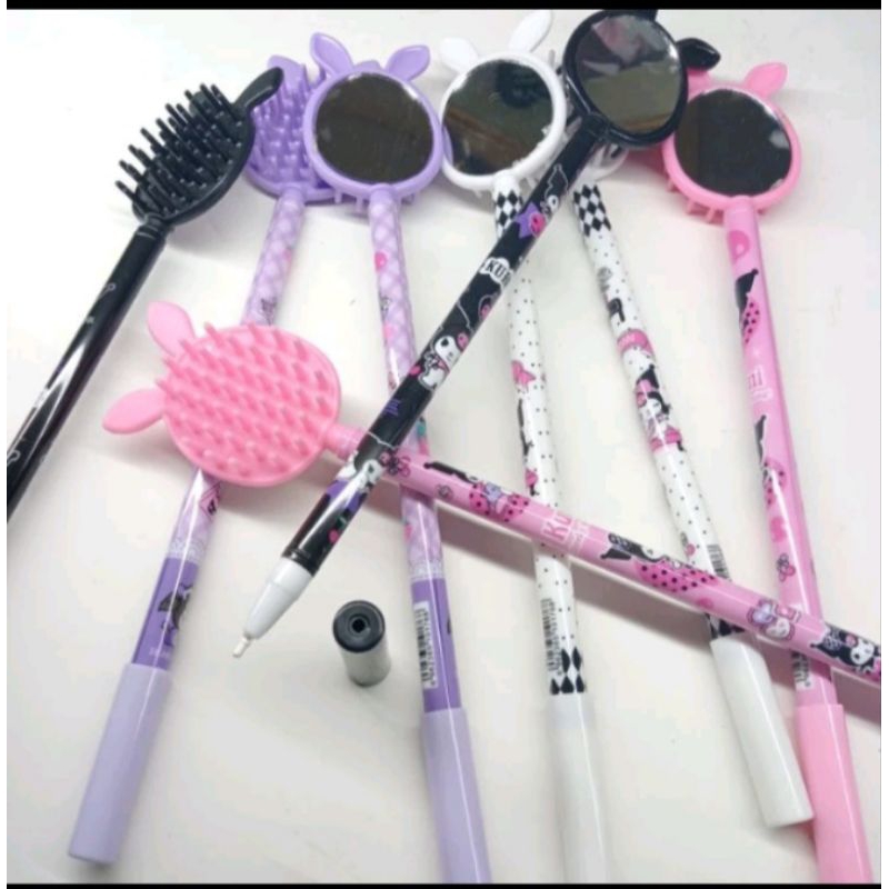 

1 PCS PENA BALLPEN PEN GELL MOTIF SISIR SANRIO LUCU