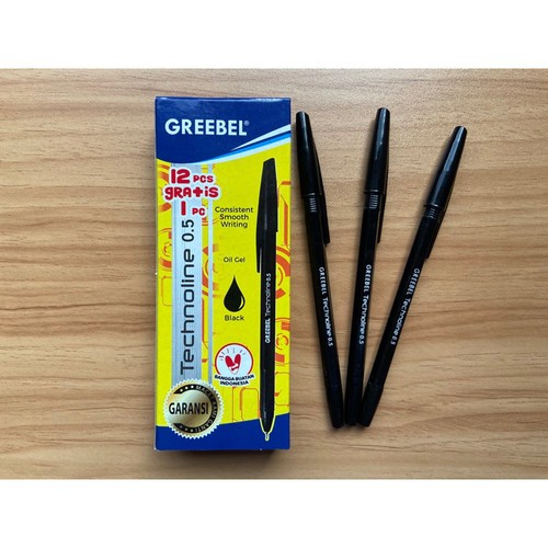

Pen / Pulpen GREEBEL Technoline 0.5mm (12+1)