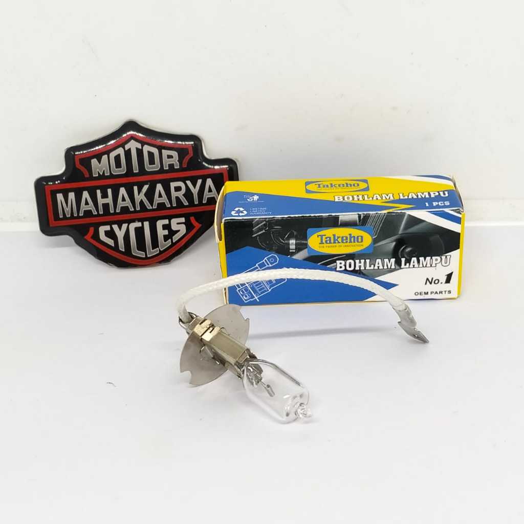BOHLAM LAMPU TEMBAK SOROT KABUT FOGLAMP H3 100W 12V MOTOR MOBIL