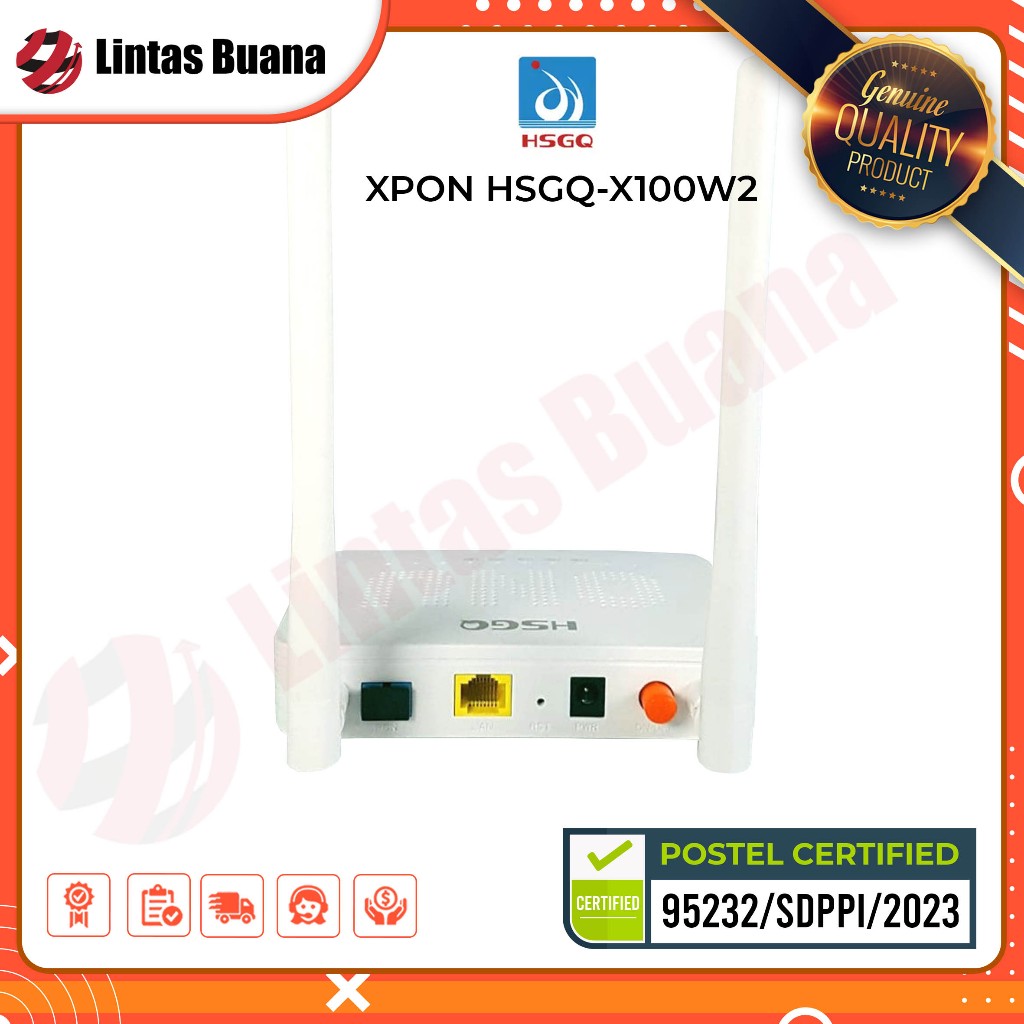 Modem XPON HSGQ-X100W2 1GE 2,4Ghz wifi XPON ONU