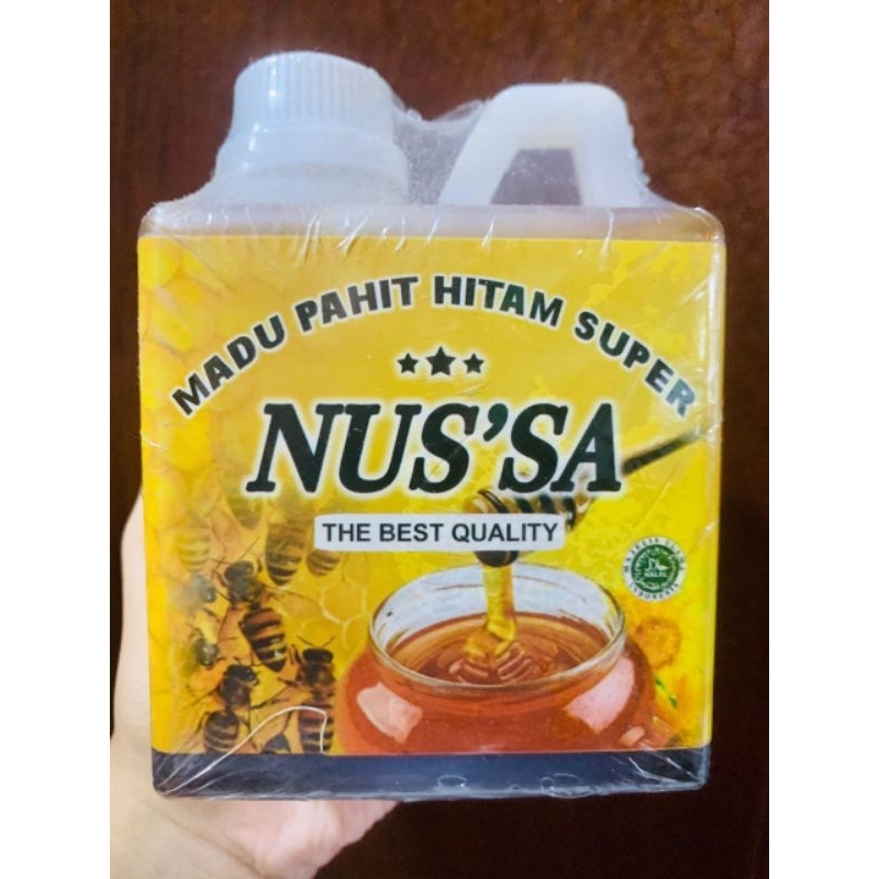

MADU PAHIT HITAM SUPER NUSSA THE BEST QUALITY UKURAN 500GR