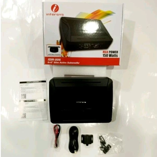 Subwoofer Kolong Jok Intersys ISW-806