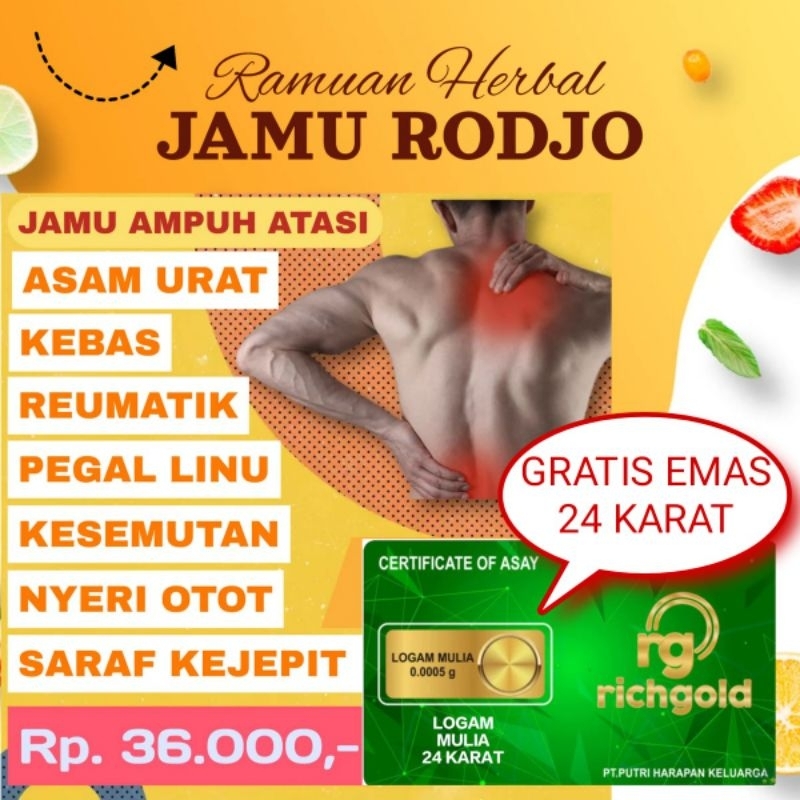 

PAKET HEMAT JAMU RODJO 2 Pack