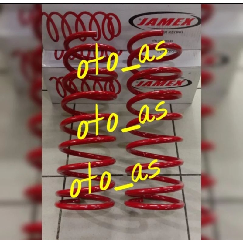 PAKET PER KEONG COIL SPRING JAMEX EMPUK COROLLA DX 1979-1981 DPN-BLK