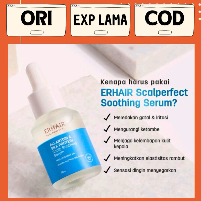 ERHAIR Scalperfect Allantoin & Silk Protein Scalp Soothing Serum