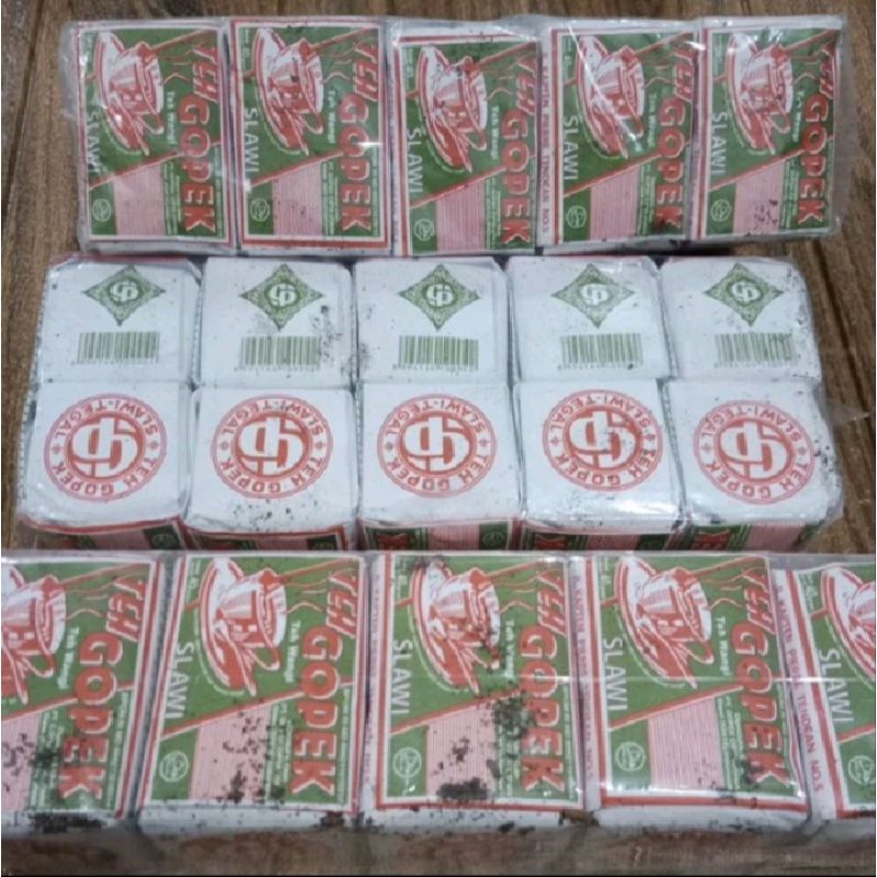 

Teh Gopek 1 Pak 40 Gram Isi 10 pcs