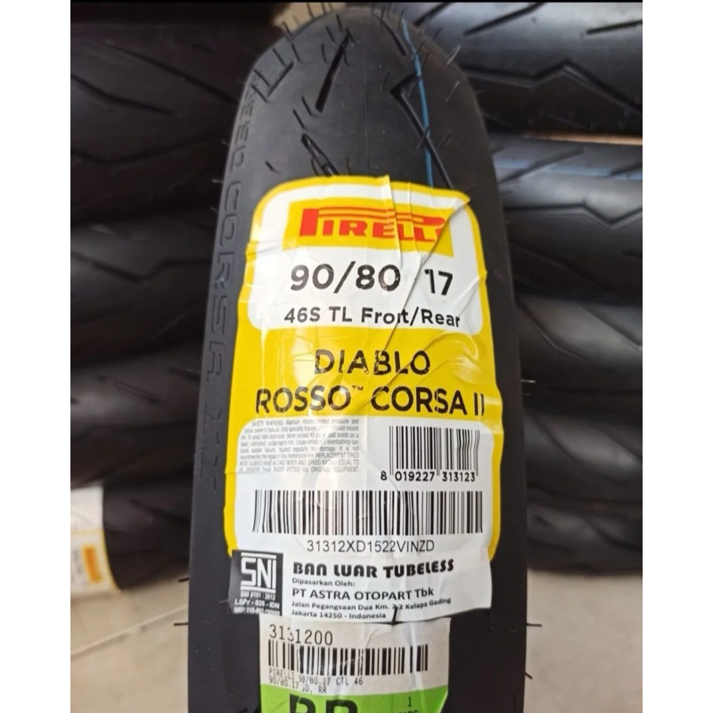 Pirelli Diablo Rosso Corsa2 90/80-17