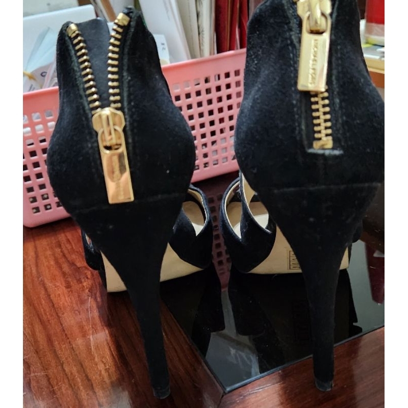 preloved michael kors black heels