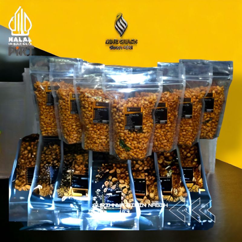 

MNZSNACK Kacang bawang kacang thailand 1kg kacang tojin Bangkok Thailand kacang bawang daun jeruk