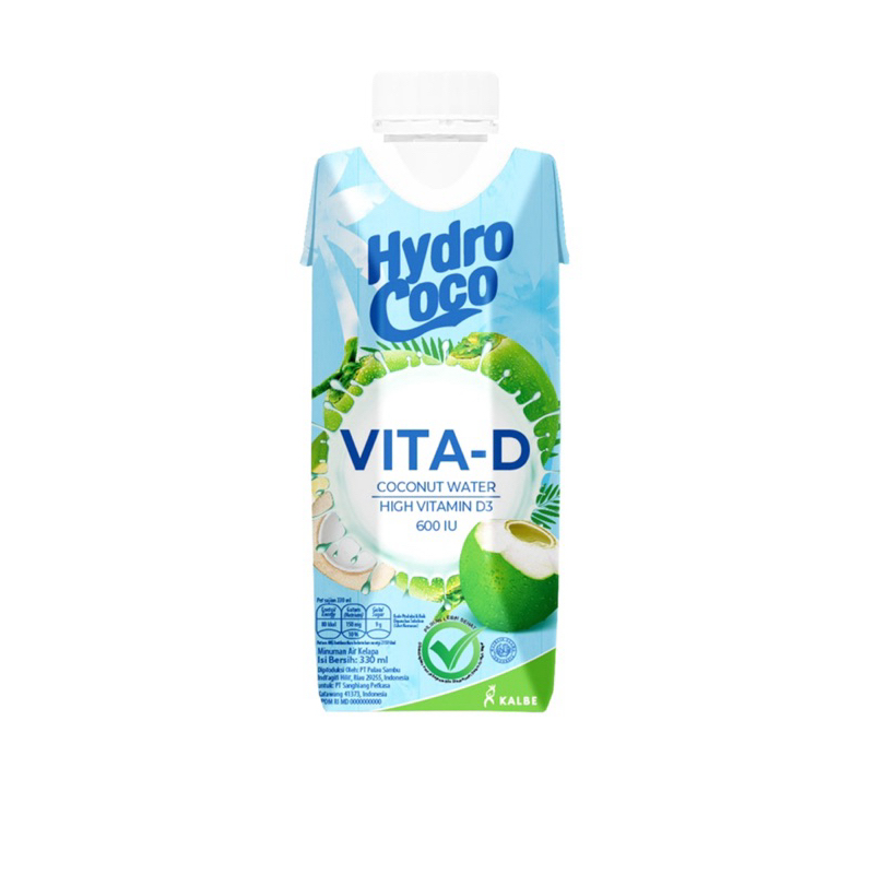 

Hydro Coco Minuman Air Kelapa Original 250 ml hydrococo | Hydro Coco Vita-D Minuman Air Kelapa 330 ml