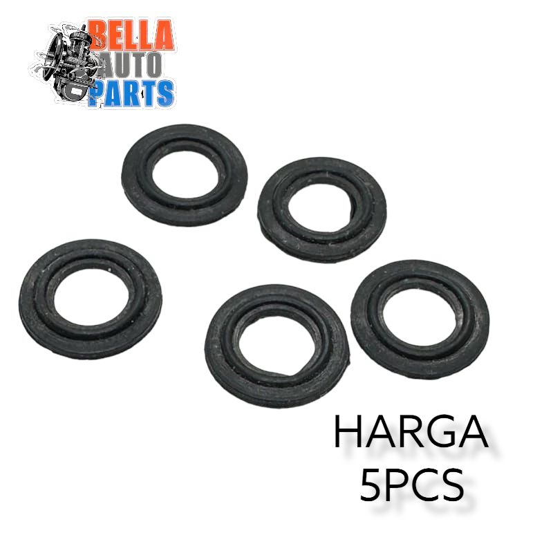 RING KARET SIEL KARET LUBANG M10 BAUT 14 RING KARET ORIGINAL SIL MURAH