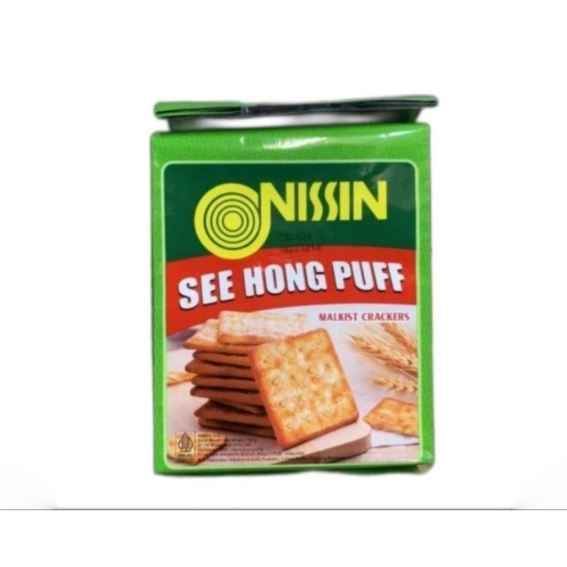 

Nissin See Hong Puff Malkist Crackers 250gr