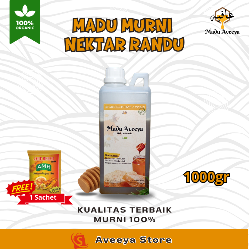 

Madu Murni Nektar Randu 1Kg Asli 100%
