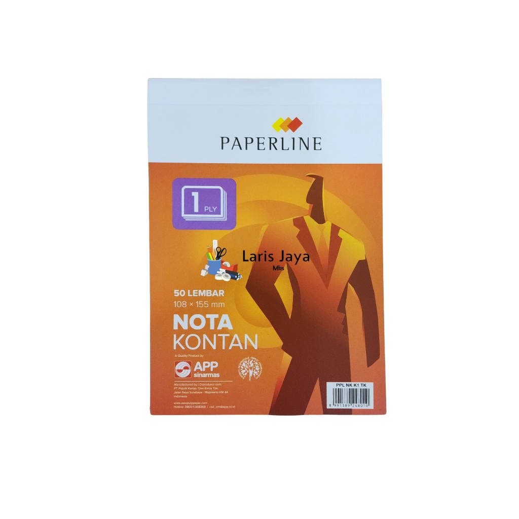 

Buku Nota Kecil Paperline K1 1 Ply